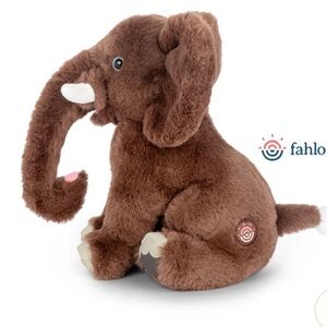 Fahlo Expedition Brown Plush Elephant